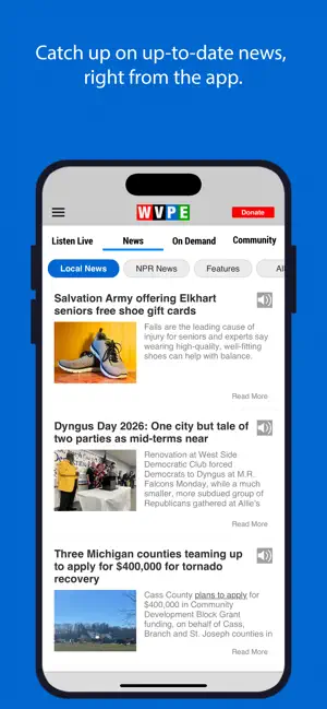 WVPE Public Radio App screenshot 3