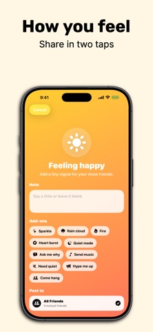 Emote: Mood Check-ins Screenshot 3 of 5