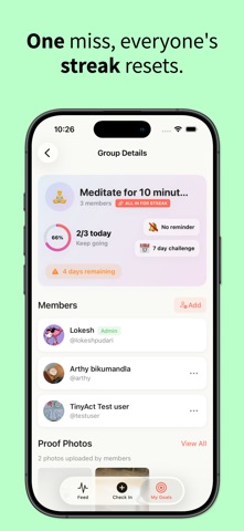 TinyAct screenshot