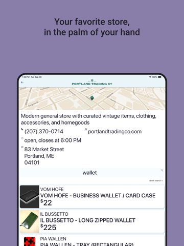 Shop Local by shlo iPad screenshot