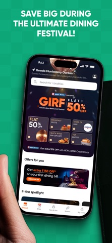 Dineout: Restaurant Offers iPhone screenshot 5