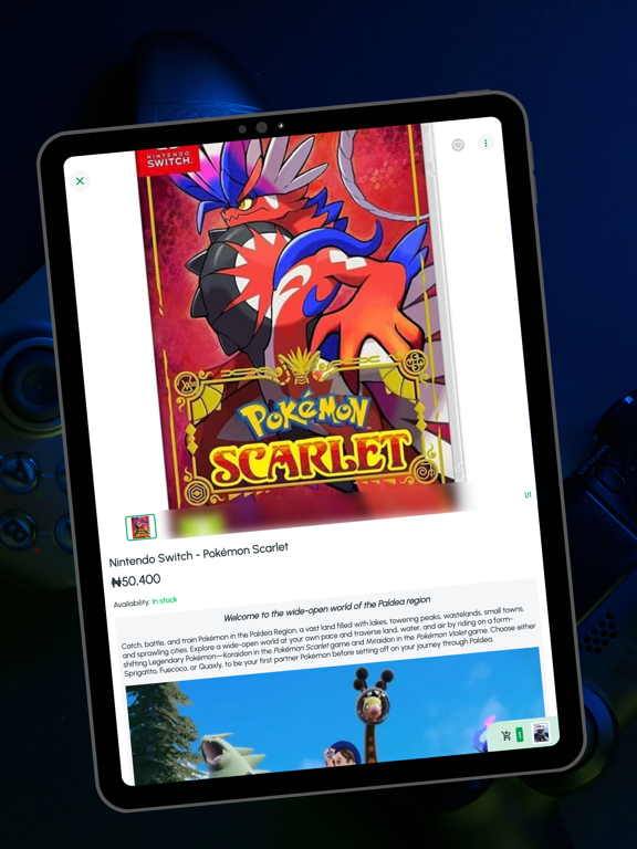 Sosogames iPad screenshot 3 - Shopping app