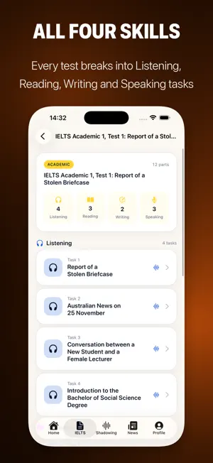 JumpInto:IELTS Practice Shadow screenshot 4