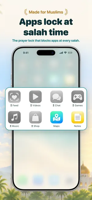 PrayLock: Salah App Blocker screenshot 1