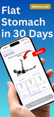 Flat Stomach & Core: Abs Work screenshot