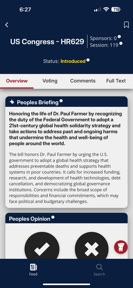 Referendum App screenshot
