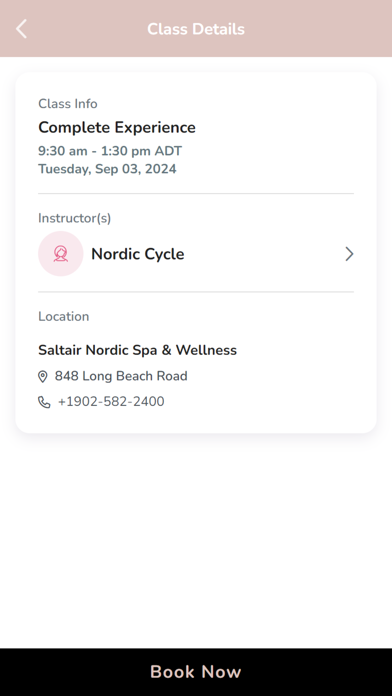 Screenshot #1 pour Saltair Nordic Spa & Wellness