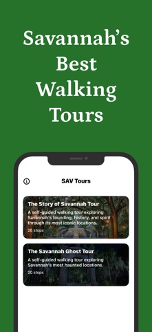 Savannah Walking Tours Screenshot 1 of 5