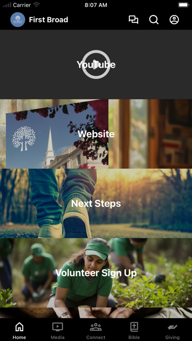 Screenshot 1 of First Baptist on Broad App