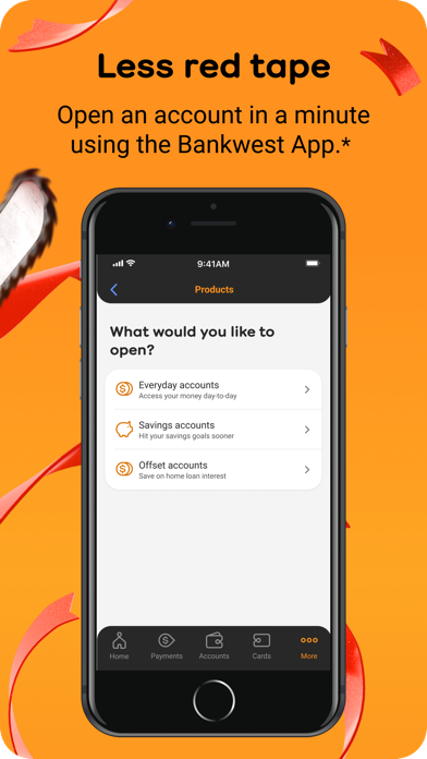 Bankwest Screenshot