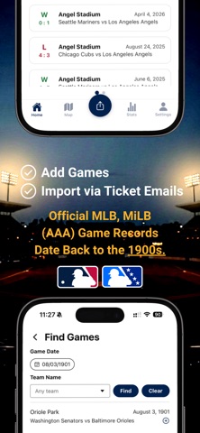 2Hito - Baseball Fan Journal iPhone screenshot