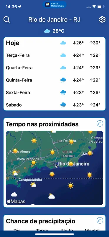 Previsão Tempo Brasil: Chuva screenshot 5 of 6