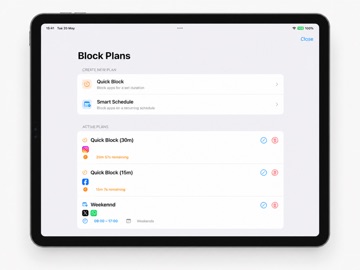 Digital Detox App Blocker iPad screenshot