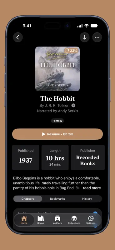 Prologue Audiolivros screenshot 6 of 7