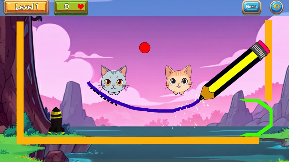 #1. Draw to Save The Cat (iOS) By: Eventronic Systems, SL