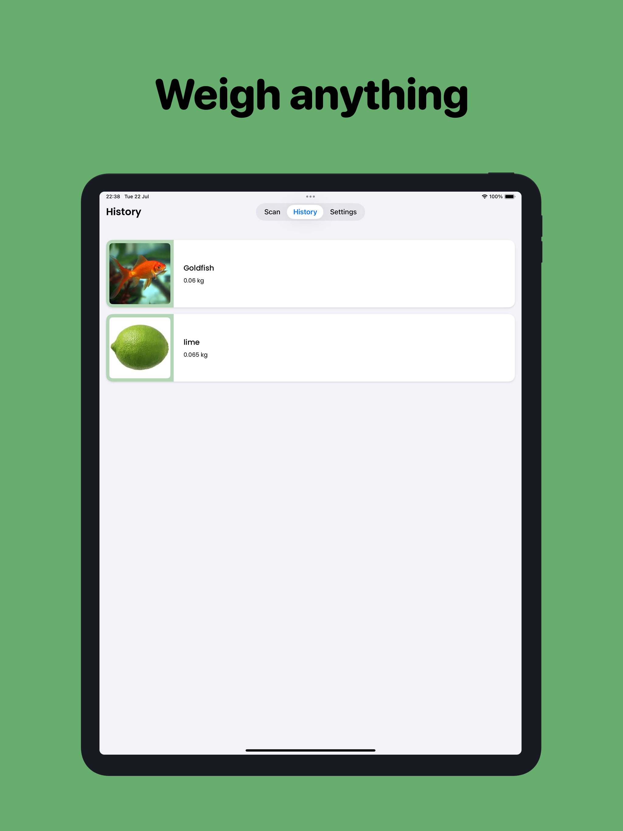Scale for Grams – SnapWeigh screenshot 6