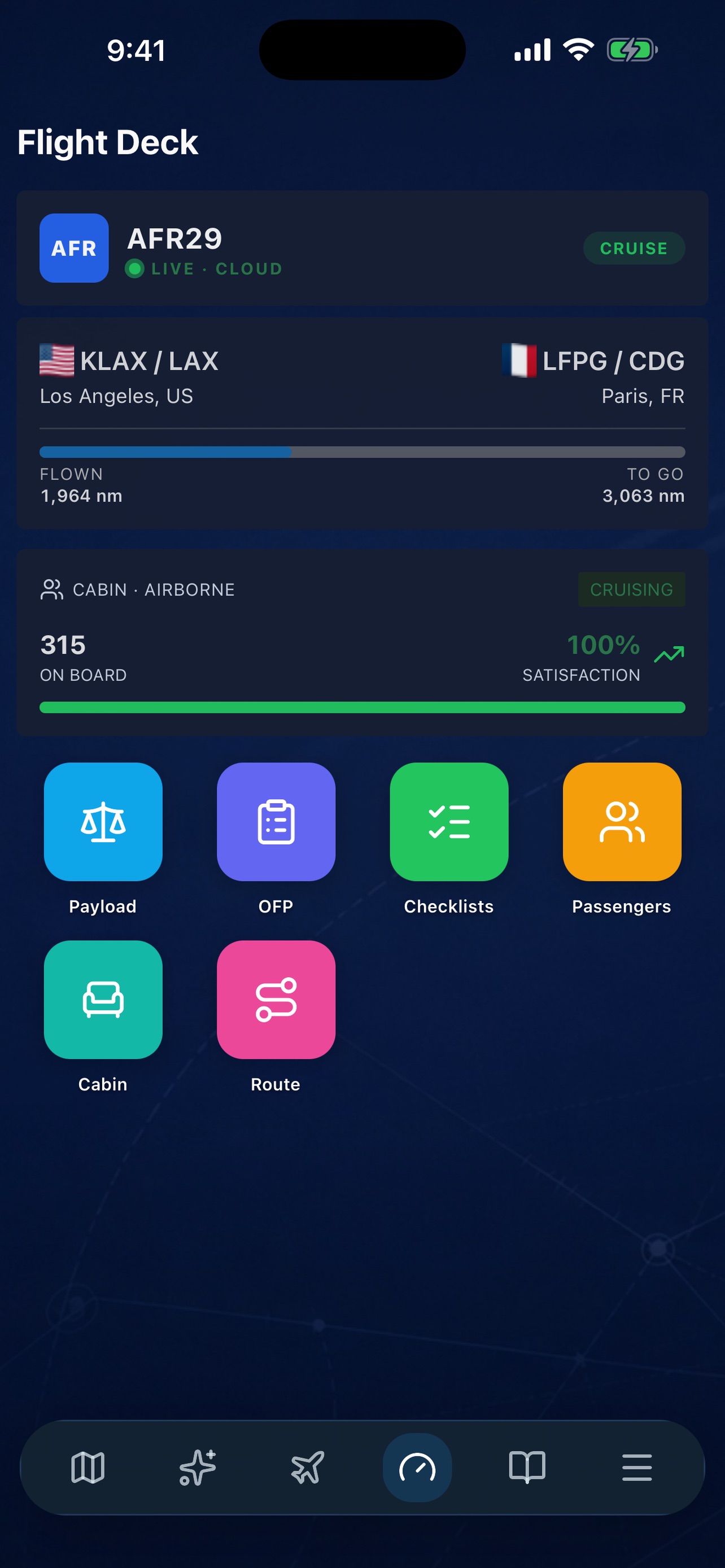 Screenshot 3 of FlyAround Mobile