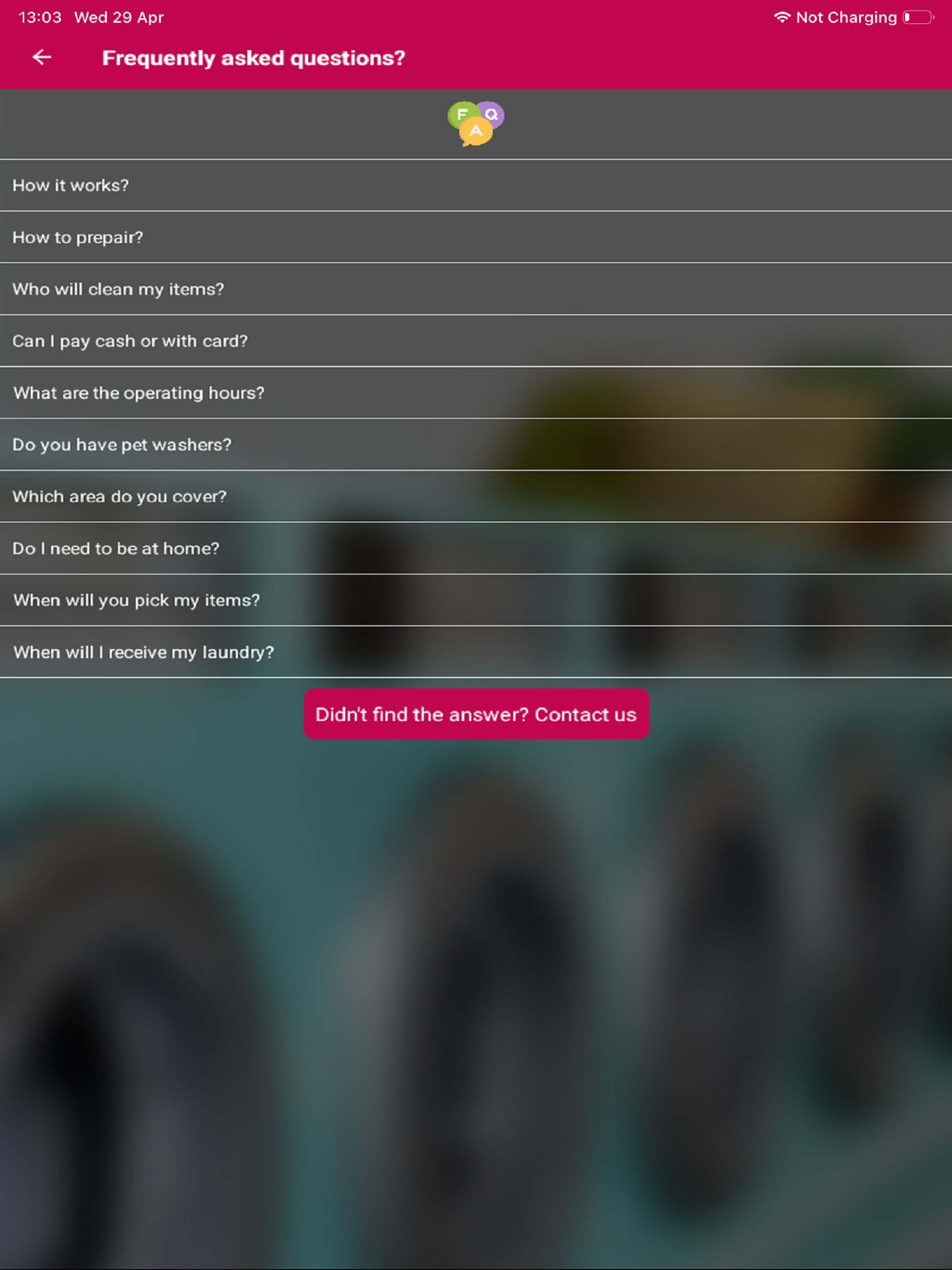iLaundro screenshot 19