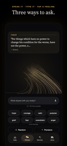 Heartword: Daily Stoic Quotes screenshot