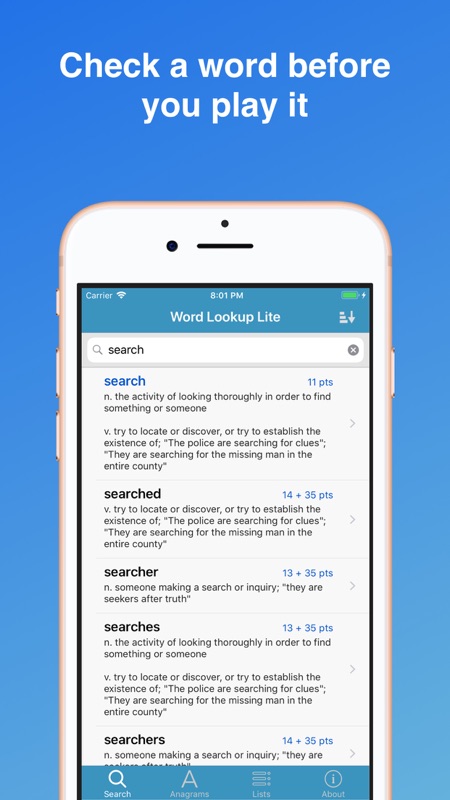 Word Lookup Lite screenshot 2