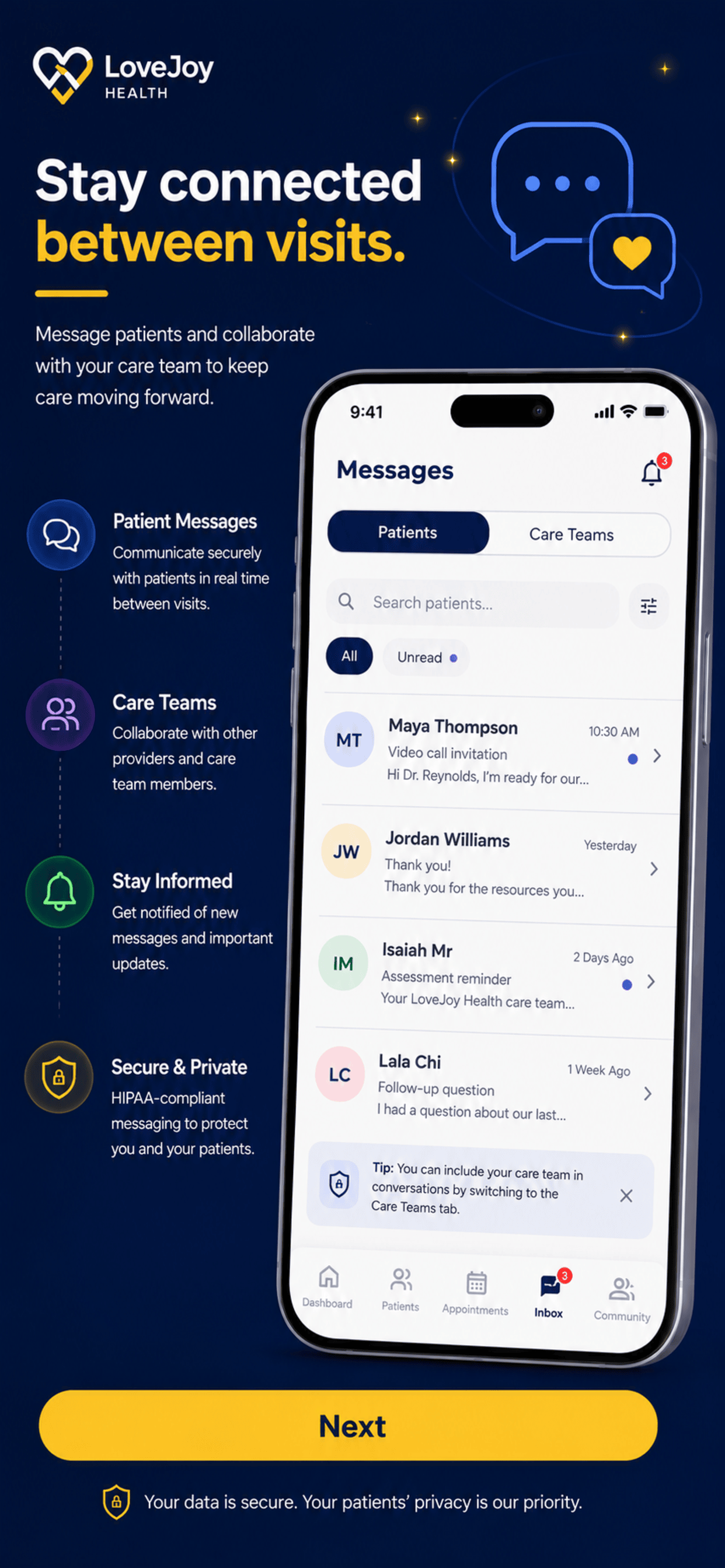 Lovejoy Provider's App screenshot 3