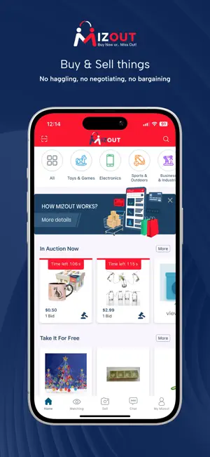 Mizout - Buy & Sell Things. screenshot 1