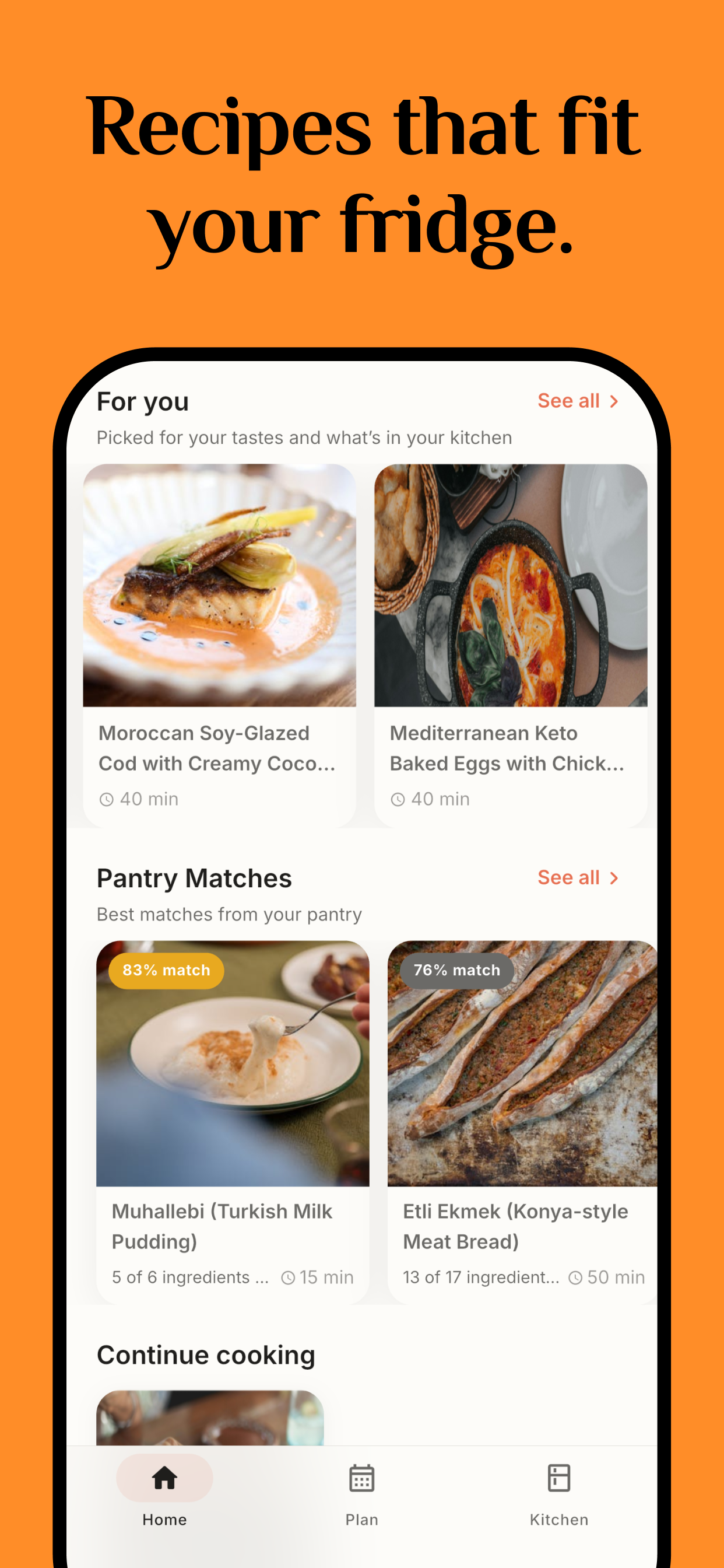 Nevyron Meal Planner & Recipes