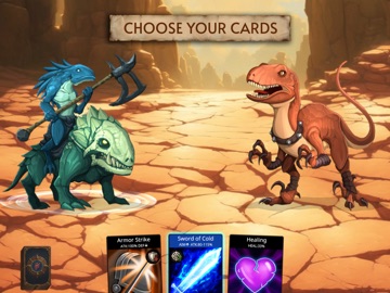 Dark Stones: Card Battle RPG iPad screenshot