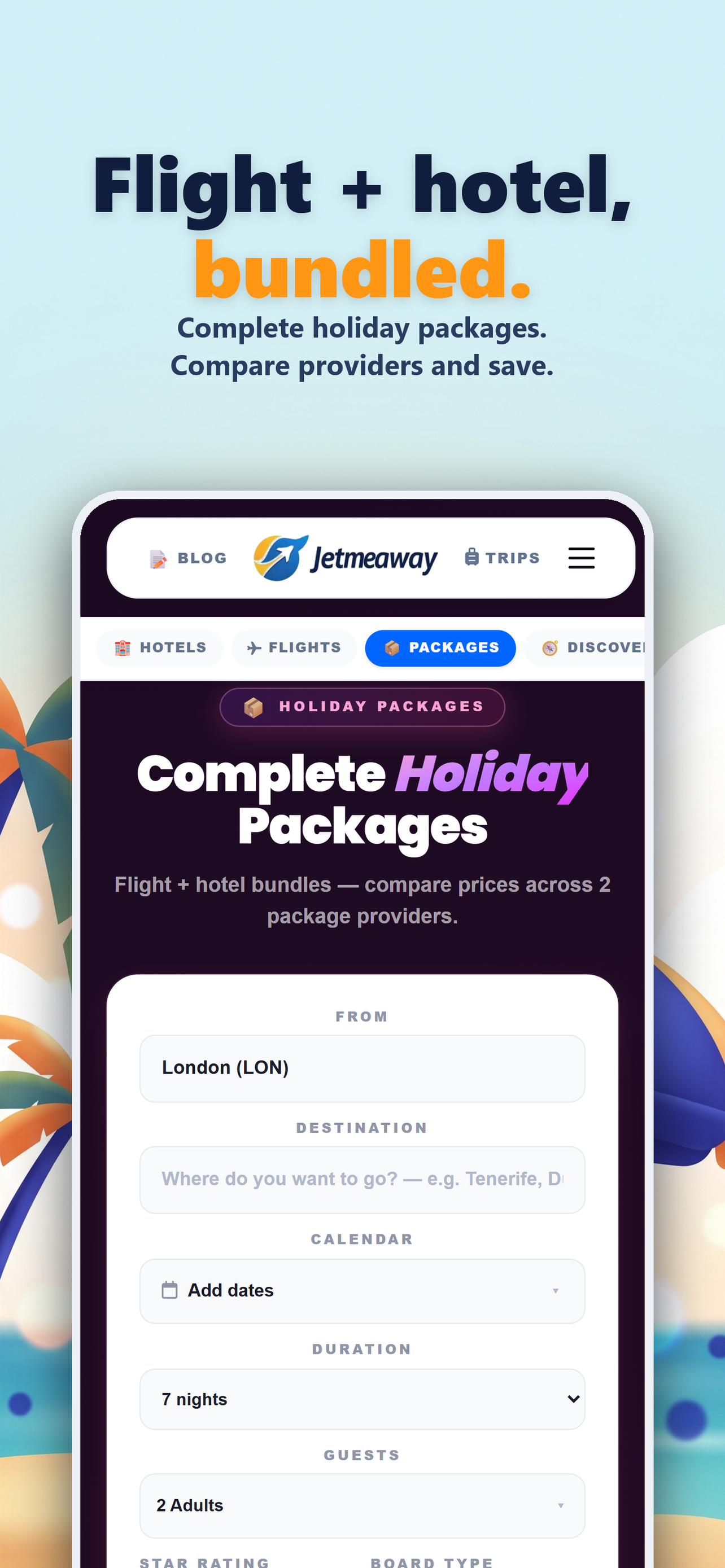 JetMeAway: Flight, Hotel, Car screenshot 5