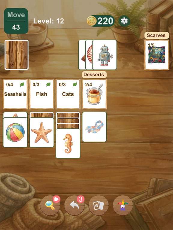 Solitaire Match: Sort Puzzle iPad screenshot
