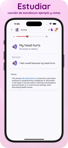 eLang: Aprende Idiomas Screenshot 3 of 10
