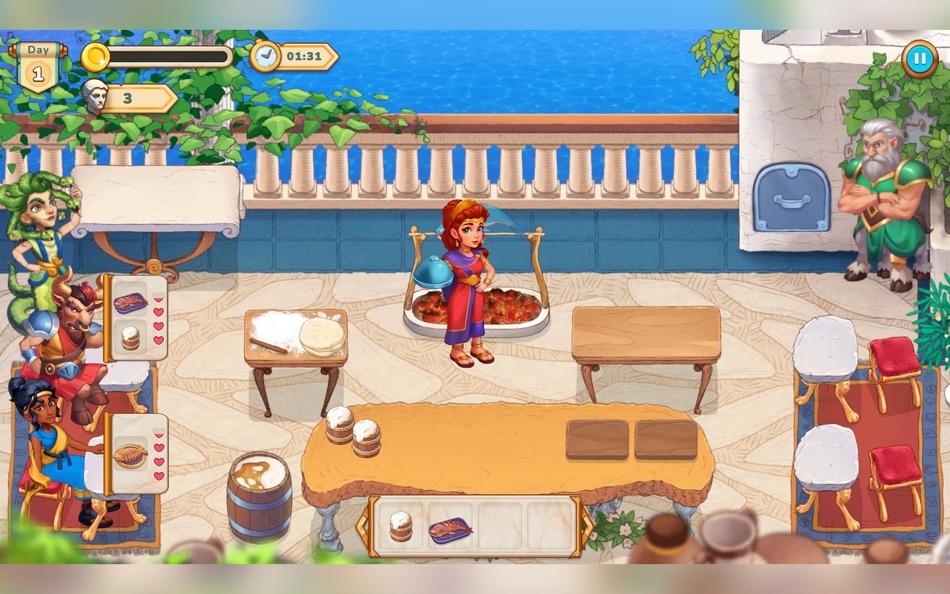 #9. Greek Kitchen Frenzy Dionysus (macOS) By: Duality Interactive