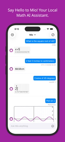 Mio - Ask MathStudio with AI screenshot