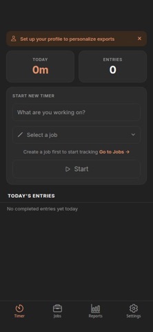 TimeStampr App Screenshot 1 of 4
