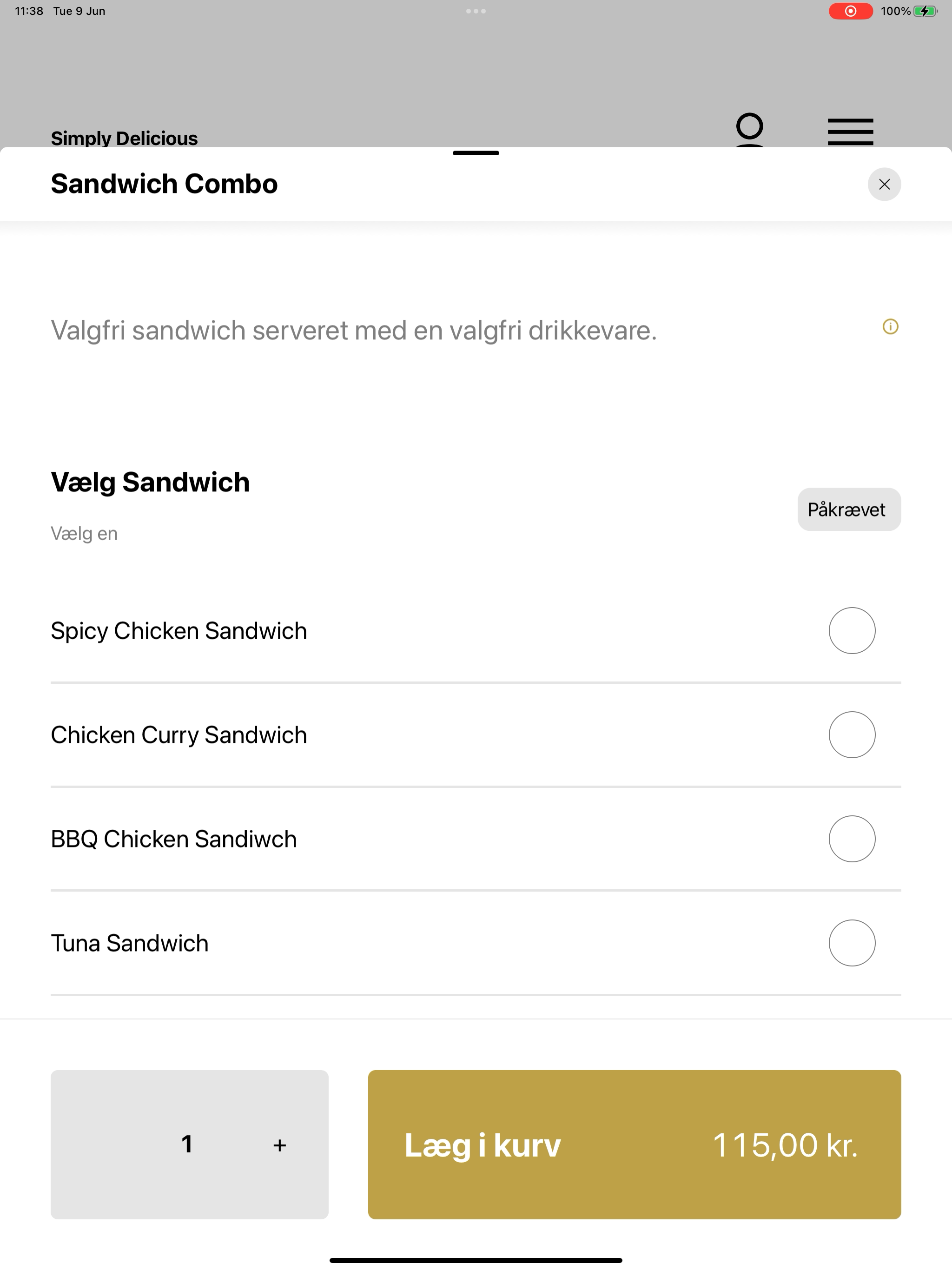 Simply Delicious