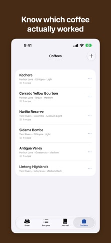 BrewSmart: Coffee Ratio Screenshot 7 of 8
