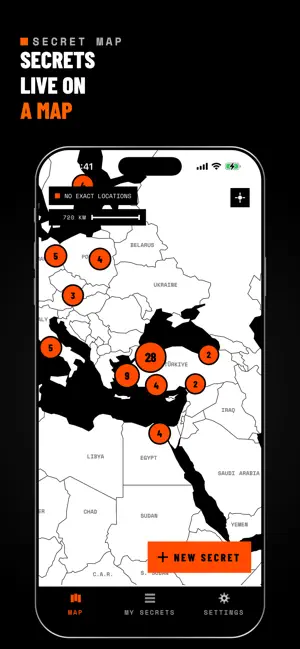 SecretMap: Share Anonymously screenshot 1