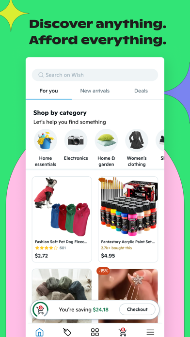 Wish: Shop and Save Screenshot