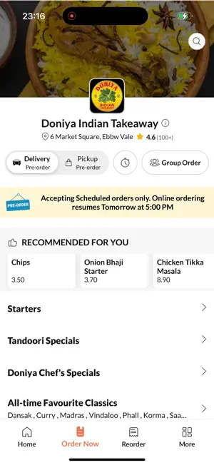 Doniya Indian Takeaway screenshot 2