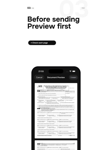 Send Fax from Phone - Faxend iPad screenshot
