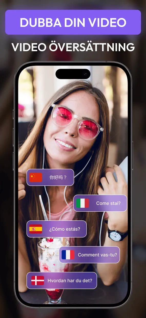 AI Video Dubbing: DubX screenshot 1