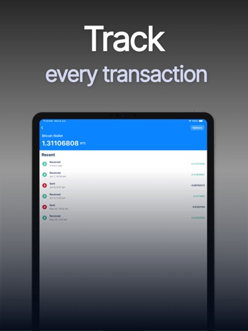 Aura: Bitcoin Wallet ipad screenshot 4