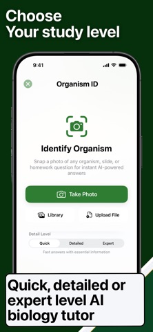 Microbiology AI Study Solver iPhone screenshot