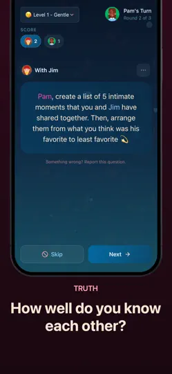 Скриншот Truth Or Dare - Bold & Daring на iPhone 2
