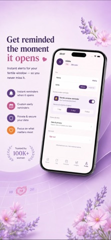 Dusk: Ovulation & TTC Tracker screenshot