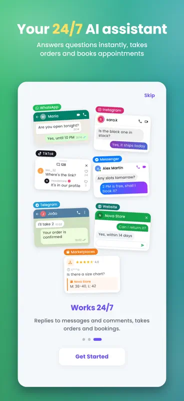 WABot: AI Auto Reply Bot & CRM screenshot 1 of 6