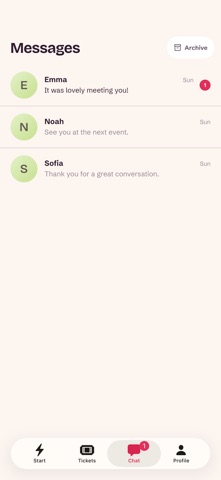 SprintDate: speed dating Screenshot 3 of 4