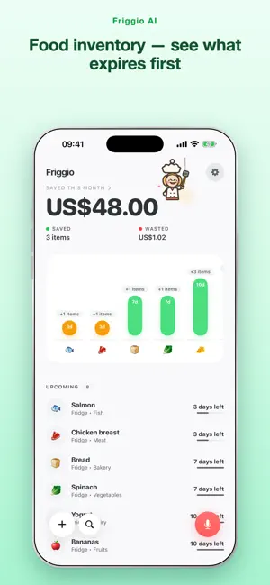 Friggio AI: Receipt & Pantry screenshot 4
