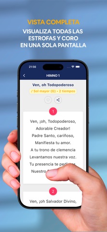 Himnario Digital IMPCH screenshot