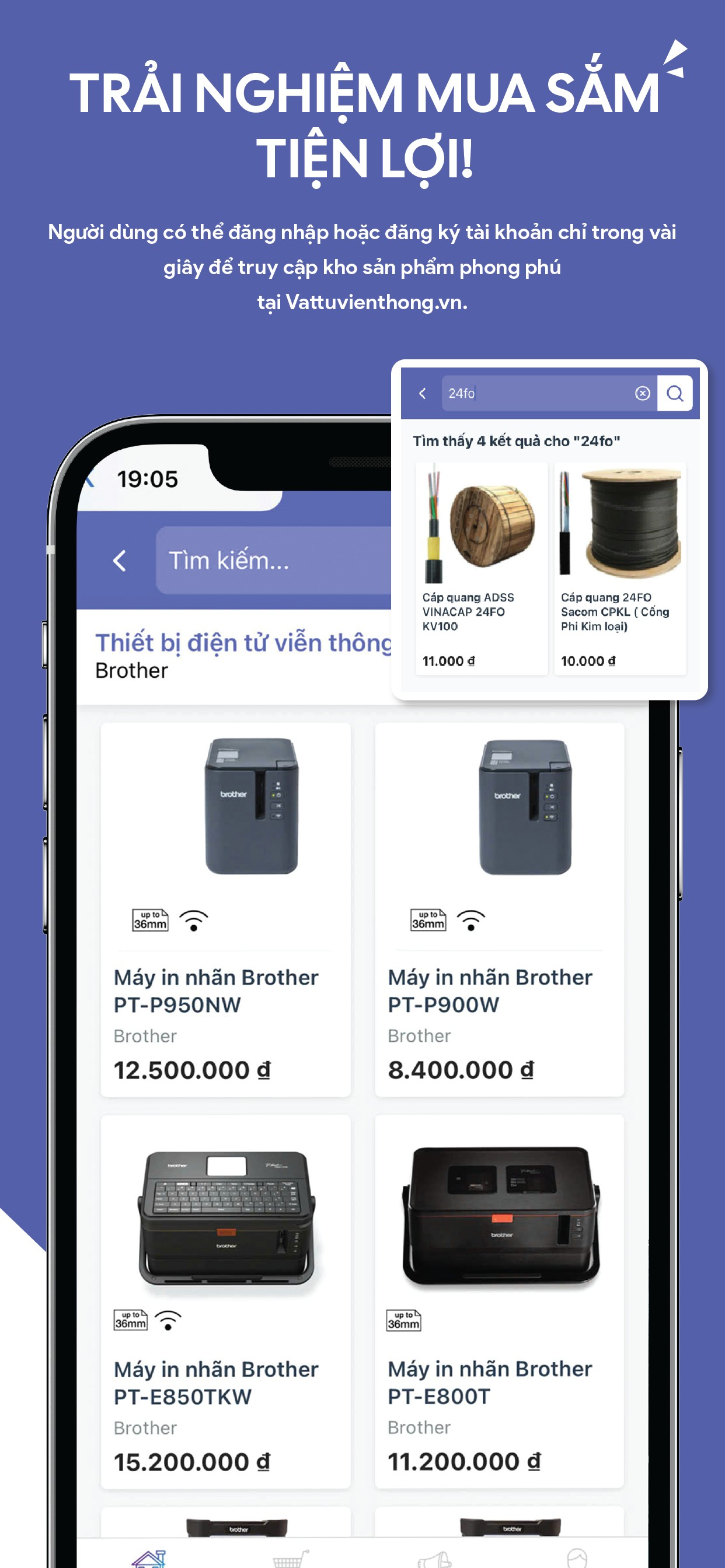 Vật tư viễn thông screenshot 4